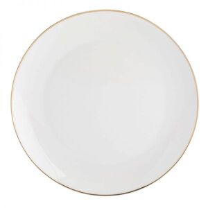 Altom Design Bella Gold porcelán lapostányér - 26 cm - fehér/arany 146727256 - Tányér