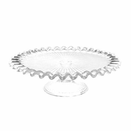 Altom Vivienne talpas tortatál / süteményes tál - 25x7,5 cm - üveg 146727387