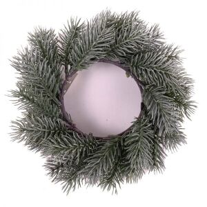Műfenyő koszorú - derűs - 25 cm 146727402 - Koszorú