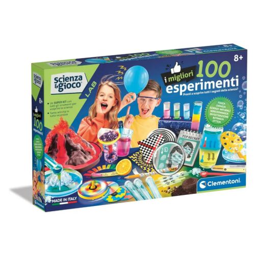 100 legjobb tudományos kísérlet készlet Science &amp; Play Clementoni 146728695