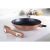 Berlinger Haus Rose Gold Frying Pan with Detachable Handle on Kitchen Counter