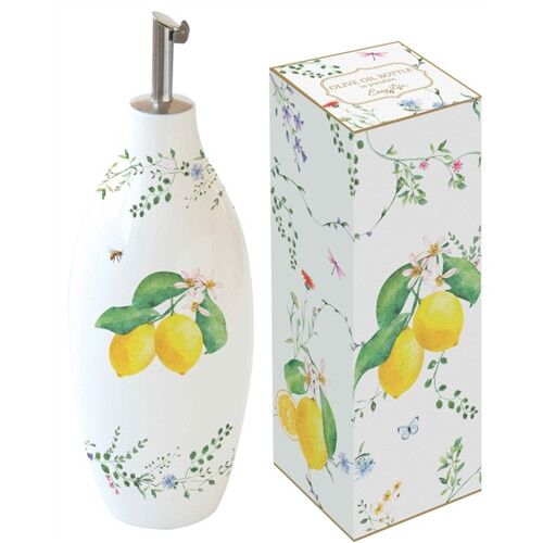 Porcelán olajkiöntő 300ml, dobozban, Fleurs et Citrons 146729095