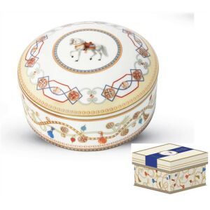 Porcelán ékszertartó 13x6,5cm,dobozban, Cheval 146729100 - Ékszertároló