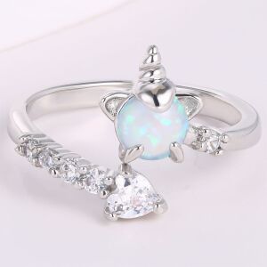 Arany tónusú Emporia Ötvözetű Gyűrű Fehér Emporia® Kristállyal, CAT065/62 146729220 - Női ékszer