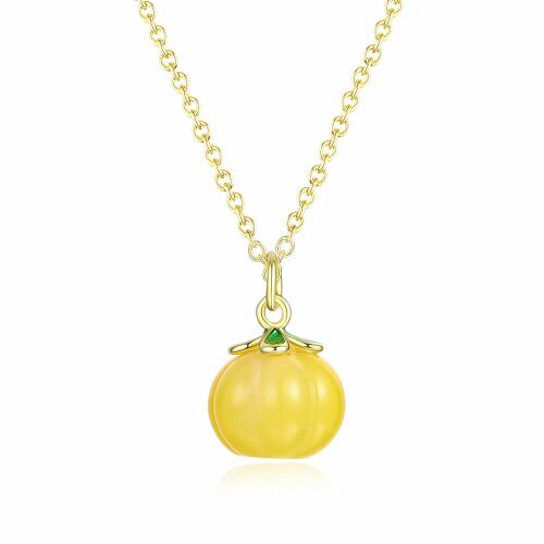 Arany tónusú Emporia Ötvözetű Nyaklánc Sárga Emporia® Kristállyal, CAT195 146729283