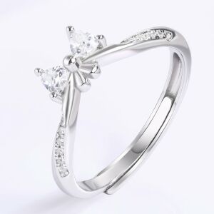 Arany tónusú Emporia Ötvözetű Gyűrű Fehér Emporia® Kristállyal, CAT030/54 146729355 - Női ékszer