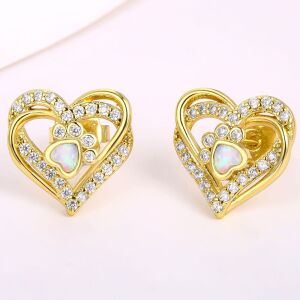 Arany tónusú Emporia Ötvözetű Fülbevaló Fehér Emporia® Kristállyal, CAT178 146729369 - Női kiegészítő