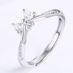 Arany tónusú Emporia Ötvözetű Gyűrű Fehér Emporia® Kristállyal, CAT030/52 146729426 - Női ékszer