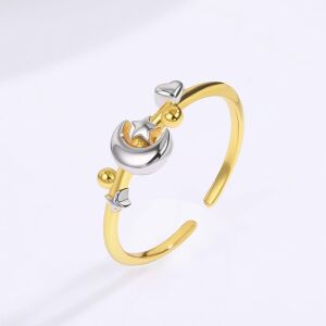 Arany tónusú Emporia Ötvözetű Gyűrű, CAT085/54 146729440 - Női ékszer