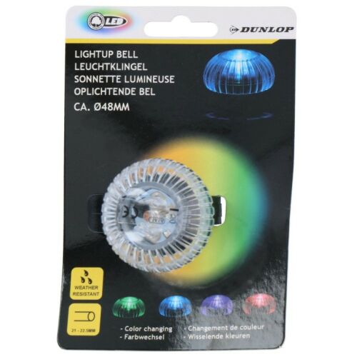 Kerékpár csengő és LED fény Dunlop 146729612