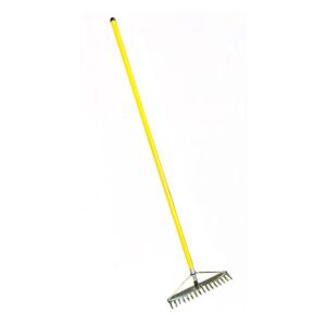 Gereblye horganyzott acél 16 fogú, 150cm üvegszálas nyéllel Australian 146729642 - Kert