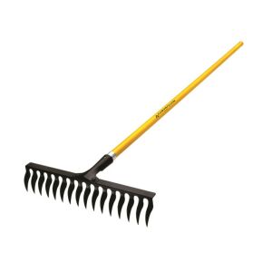 Gyomtalanító gereblye acél 14 fogú, üvegszálas nyéllel, 150cm Australian 146729651 - Gereblye