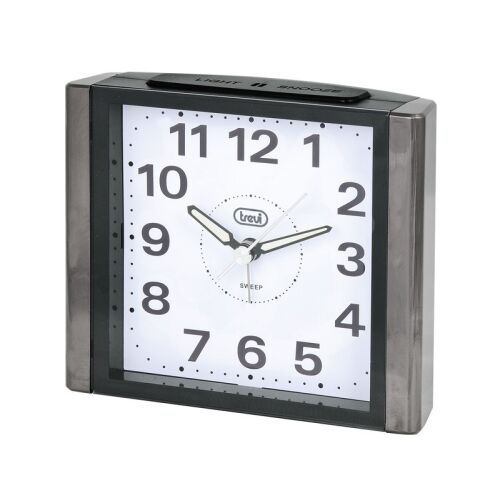 Trevi SL 3095 V kvarc ébresztőóra nagy, megvilágított számlap, elektronikus ébresztés és hangtalan SWEEP működés, fekete 146729913
