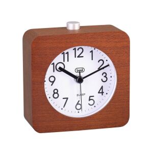 Trevi SL 3843 természetes fa ébresztőóra nagy, megvilágított számlap, fokozatos ébresztés és hangtalan SWEEP technológia 146729916 - Trevi