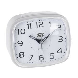 Trevi SL 3054 kvarc ébresztőóra LED megvilágítással, elektronikus ébresztéssel és halk SWEEP működéssel, fehér színben 146729920 - Trevi