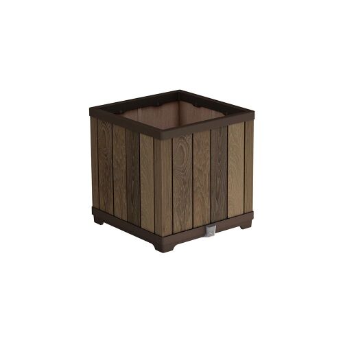 Deco szögletes műanyag virágláda 61 L 146729930