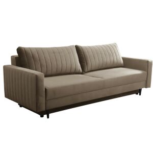 Kihúzható kanapé, szürkésbézs Taupe, PALEM 146729981 - Nappali bútor