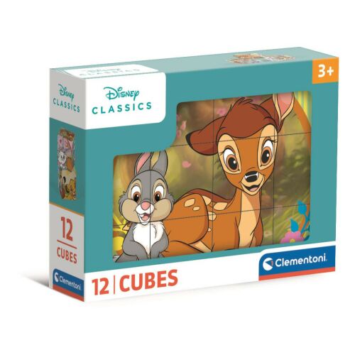 Clementoni - Mesekocka 12 db - Disney klasszikus karakterek 146729982