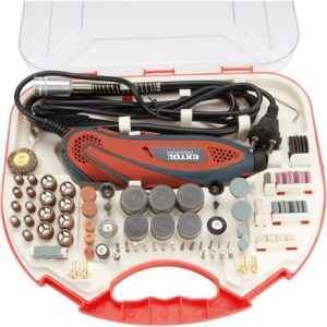 Extol Premium MINI KÖSZÖRŰ ÉS FÚRÓGÉP KÉSZLET, 130W 8892201