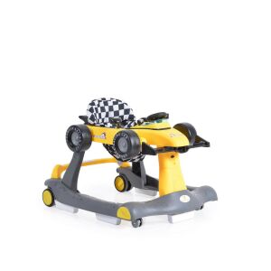 Cangaroo Daytona bébikomp 2in1 rezgő, autós sárga 146730862 - Bébikomp