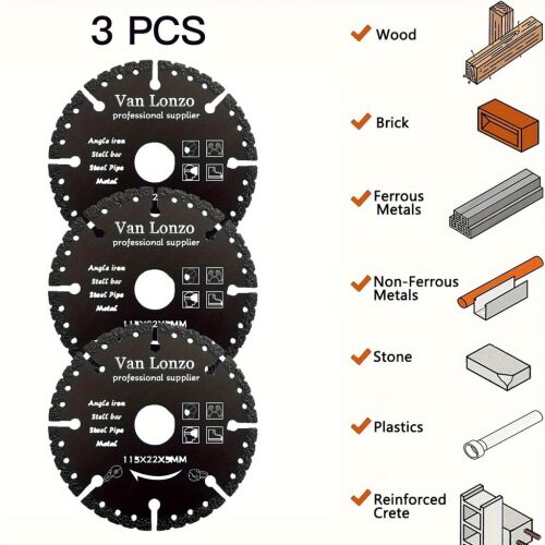 3db Professzionális Fémvágó Penge 146731413