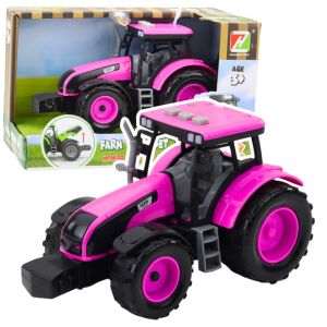 Akkumulátoros mezőgazdasági traktor lámpái rózsaszín hangokat adnak 146731572 - Lean Toys