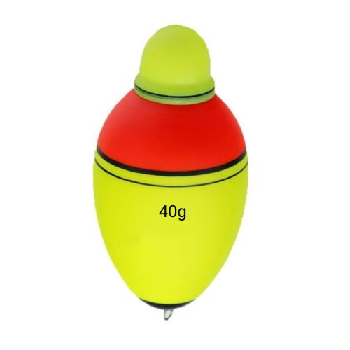 Set 2 plute FishEdge Eva LED, 40 grame, pentru pescuit la somn, novac, stiuca, etc, culoare led rosu si verde 146731800