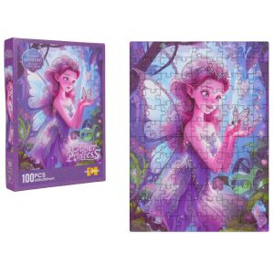 100 darabos kirakós készlet: lila tündér 146731993 - Ramiz