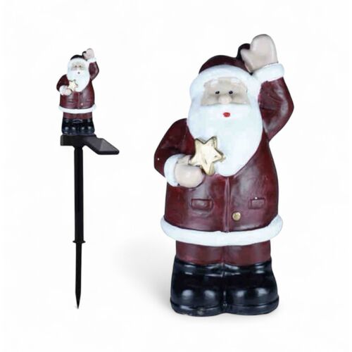 Napelemes Álló Mikulás Kerti Világítás, 45cm 146732145