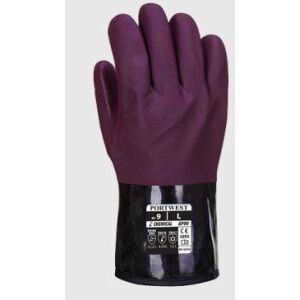 AP90 Portwest Chemtherm munkavédelmi kesztyű, Vegyszerálló, Polár béléssel és dupla tenyér bevonattal 146732267 - Védőfelszerelés