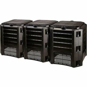 Prosperplast CompoGreen Műanyag Komposztáló (IKSM1200C) 1200L, fekete 146732315 - Komposztáló