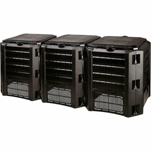 Prosperplast CompoGreen Műanyag Komposztáló (IKSM1200C) 1200L, fekete 146732315