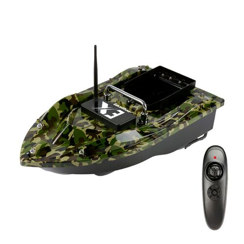 Łódź feederowa X3 z kamuflażem backpacker 146733636