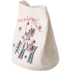 Karácsonyi dekoráció Boltze Ajándéktáska merev JOY anyagból, magassága 14,5 cm