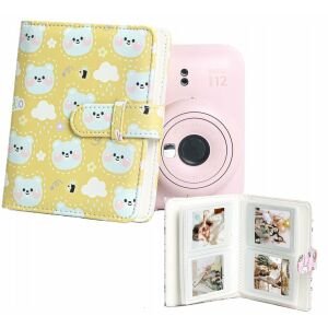 Album Na Zdjęcia 64x Do Fujifilm Instax Mini 99 41 12 40 11 Evo Liplay Link / Żółte Misie 146734230 - Fényképezőgép táska & tok