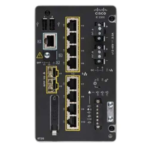 CISCO Catalyst IE3300 with 8 GE Copper and 2 GE SFP Modular NE 146734253