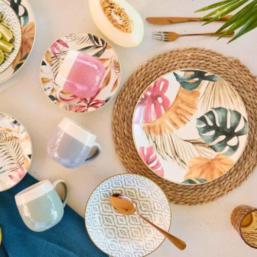 TROPICAL ROSE MADISON porcelán étkészlet 18 db-os 146734391