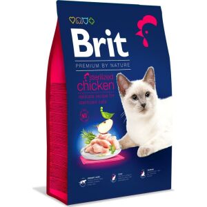 Brit Premium by Nature Kurczak sterylizowany dla kota 300 g 146734411 - Karma dla kotów