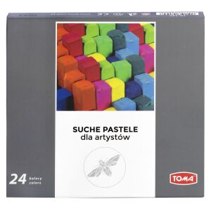 Pastele suche Toma 24 kolory (TO-580) 146734448 - Narzędzie do rysowania
