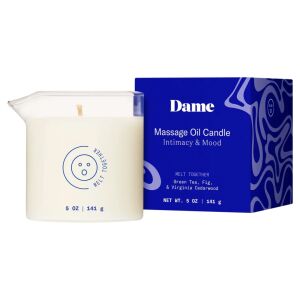 Dame Products Melt Together Świeca Olejkowa do Masażu 170g zielona herbata 146734453 - Krem i olejek do masażu