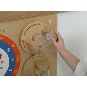 MASTERKIDZ Nauka O Czasie Czytanie Godziny - Tablica Edukacyjna 146734814 - Jocuri si jucarii educative