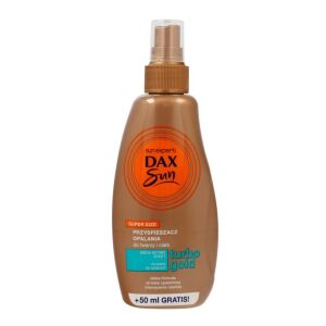 Dax Sun Przyspieszacz opalania do twarzy i ciała Turbo Gold - spray 200ml 146734888 - Krem i olejek do opalania