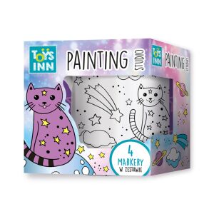 Kubek do kolorowania z markerami Kot 8356 STNUX 146734974 - Kubek