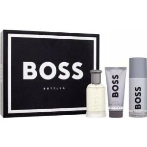 SET HUGO BOSS Bottled EDT spray 100ml + SHOWER GEL 100ml + DEO spray 150ml