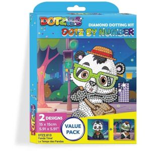 DIAMOND DOTZ DOTZ SZÁMOK ALAPJÁN PANDA IDŐ