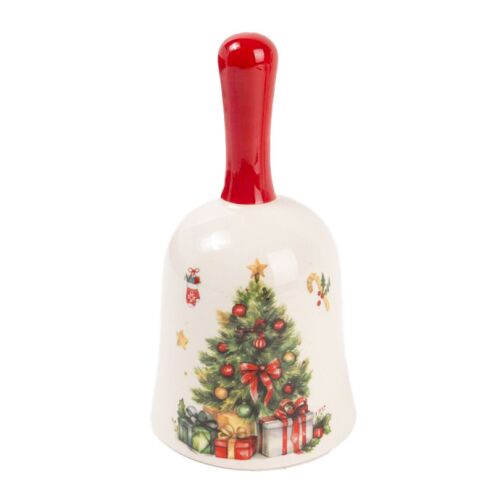 Kerámia csengő karácsonyfa 14cm 146735135