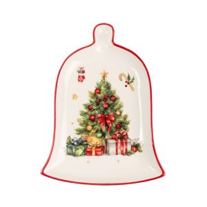 Tányér kerámia harang alakú 25x20cm 146735148 - Tányér