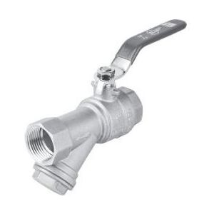 Perfexim Vízközpontú golyószelep WW DN25 szűrővel nehéz típus PHA-006 G1 WW PN30 DN25 (01-006-0250-000)