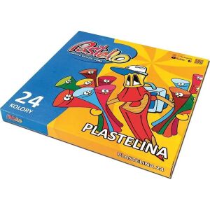 Pastello Plastelina PASTELLO 24 kolory 146735492 - Narzędzie do rysowania