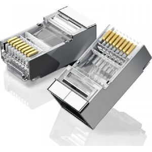 Mufă metalică RJ45 UGREEN Ethernet, 8P/8C, Cat.6, UTP (10buc) 146735567 - Calculatoare si accesorii